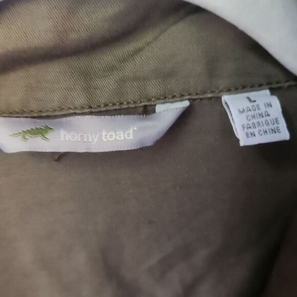 Horny toad women's lightweight jacket L sustainable hippie outdoors - Picture 6 of 7